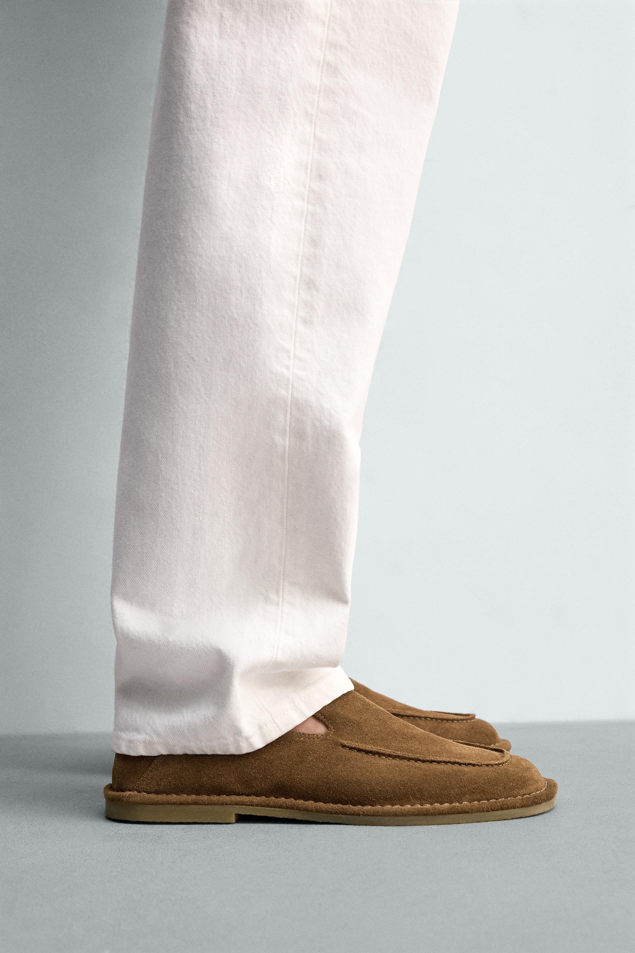 LEATHER LOAFERS